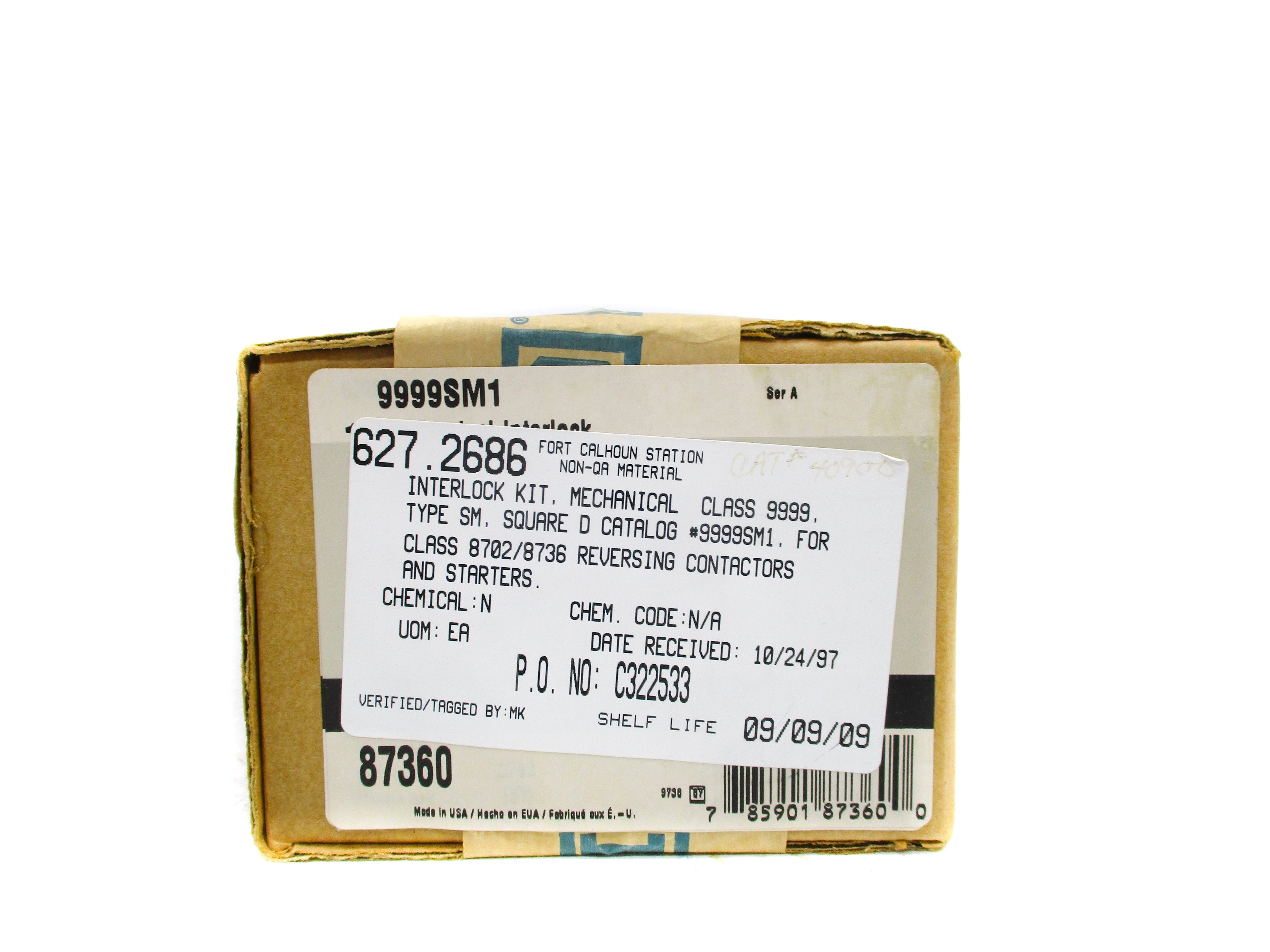 SQUARE D 9999SM1 SER. A NSFS