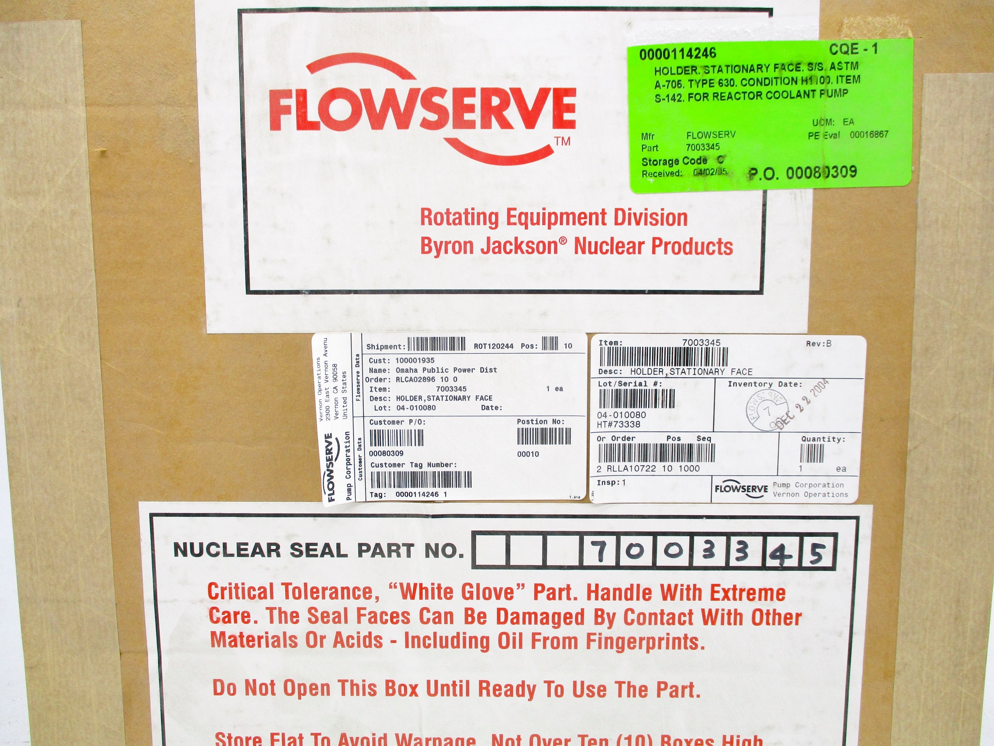 FLOWSERVE 7003345 NSFS