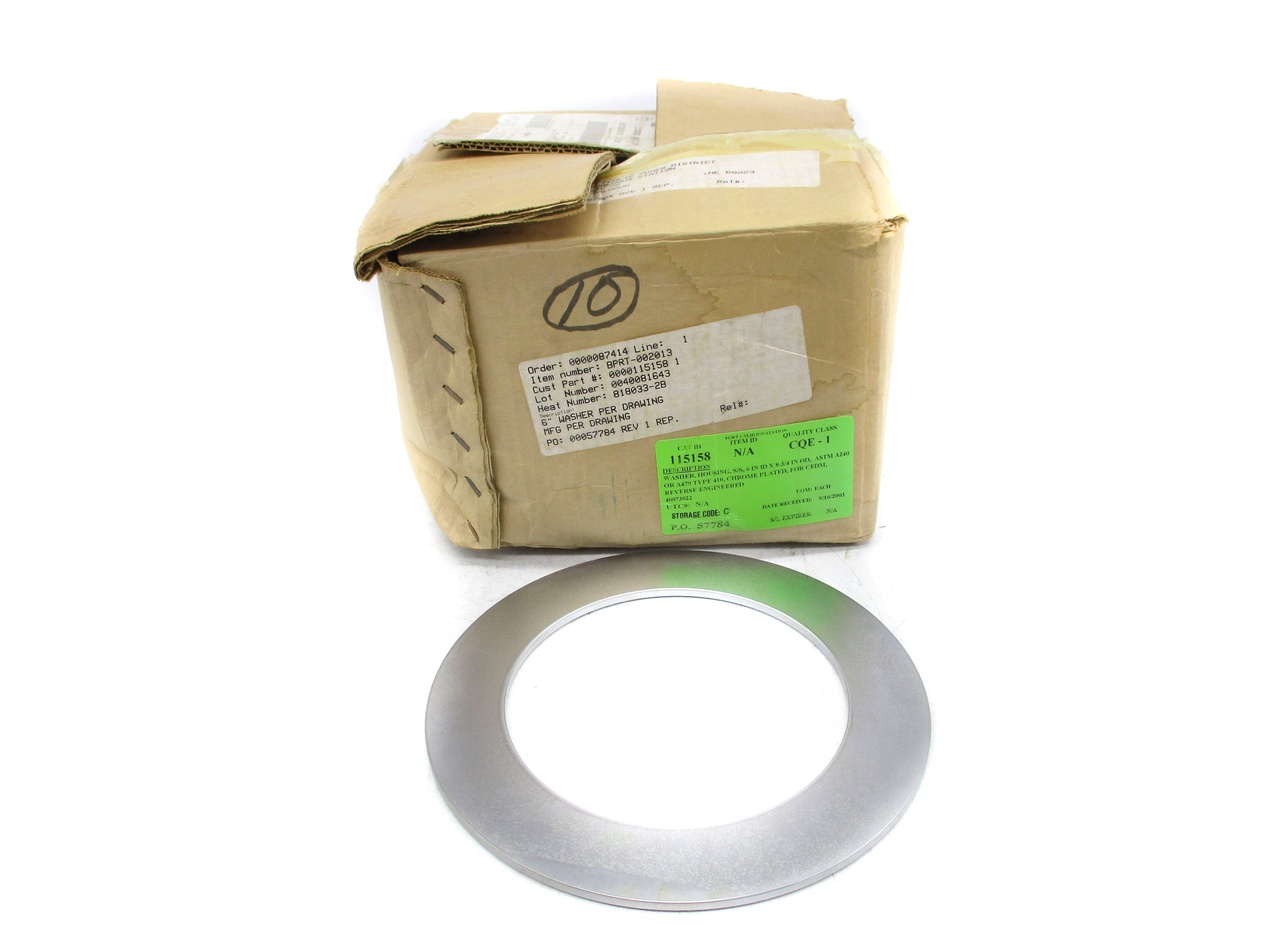 SPARE PART BPRT-002013 NSMP