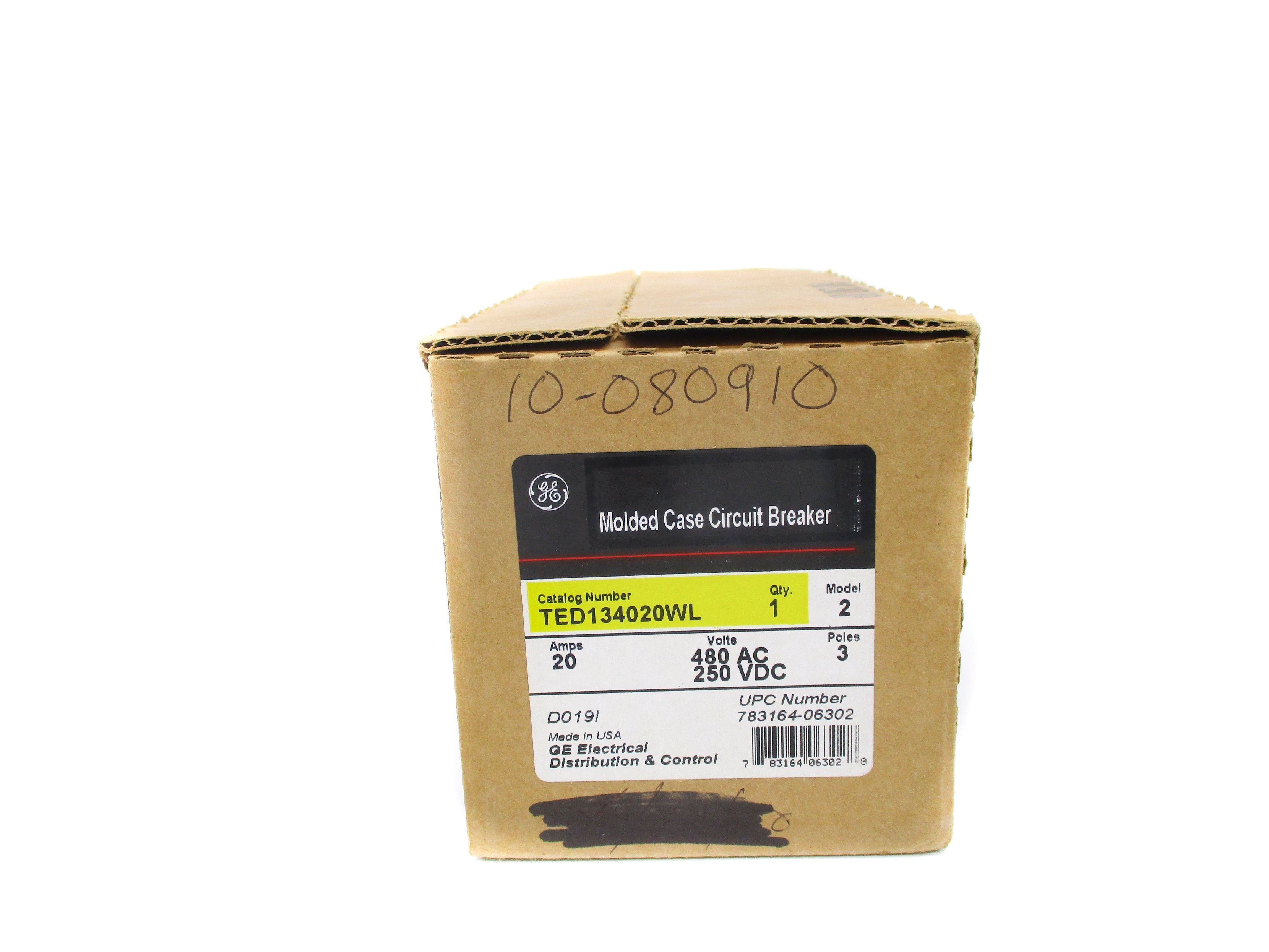 GENERAL ELECTRIC TED134020WL 480VAC 20A (GREEN) NSMP