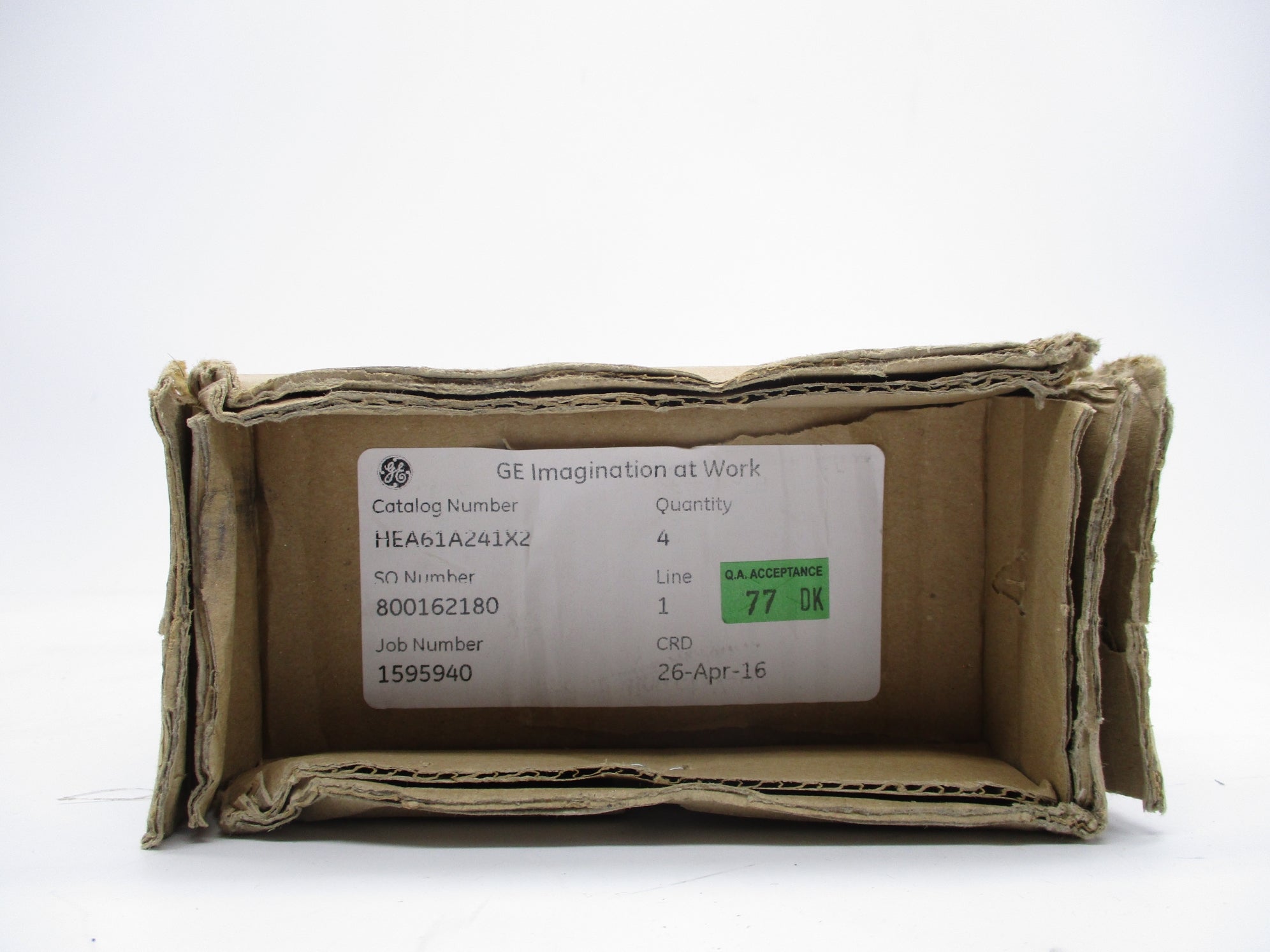 GENERAL ELECTRIC 12HEA61A241X2 24VDC NSFS