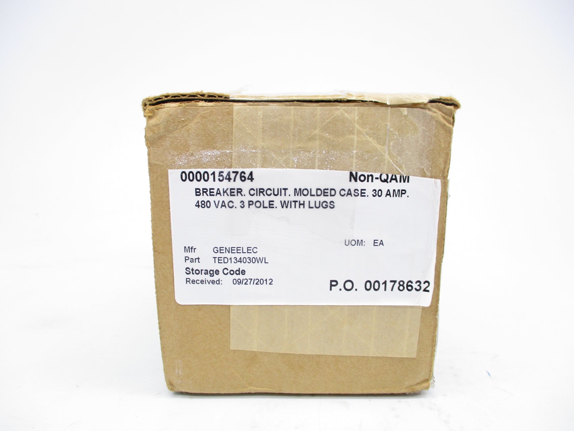 GENERAL ELECTRIC TED134030WL 480VAC 30A (GREEN) NSMP