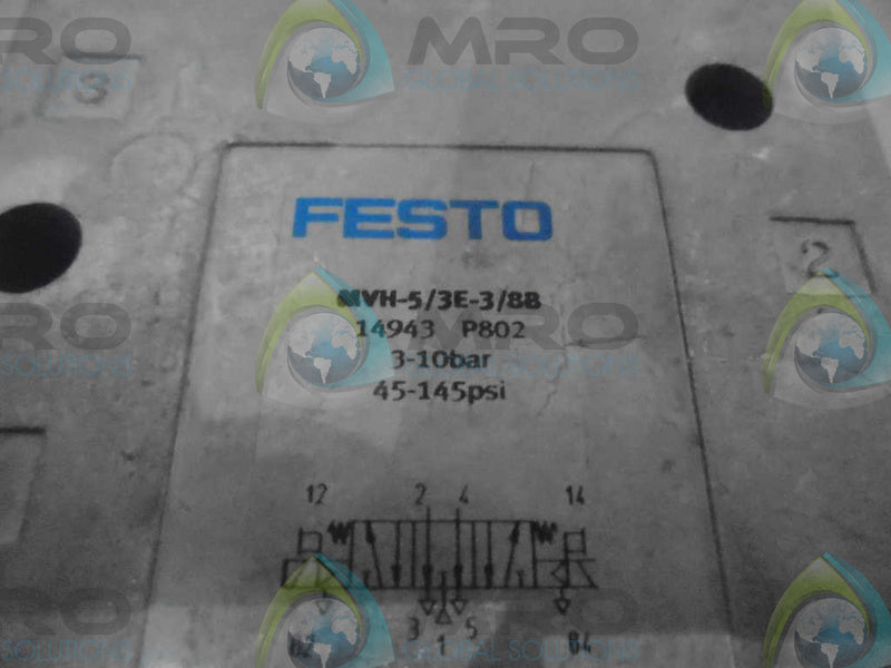 FESTO MVH-5/3E-3/8B  NSMP