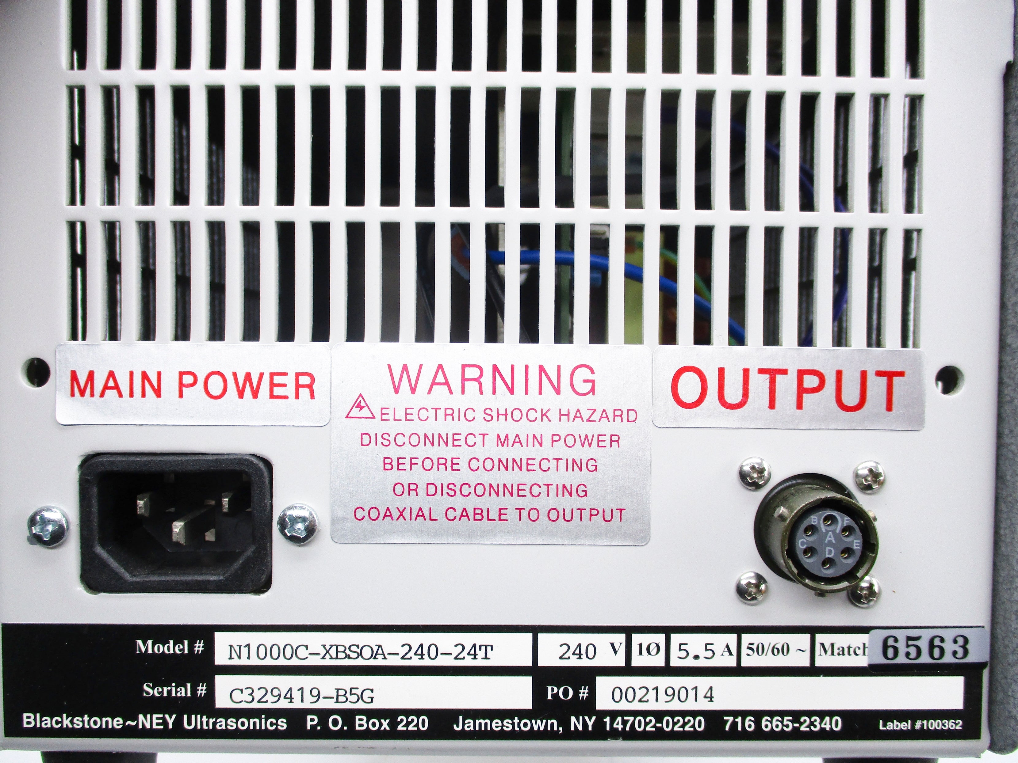 BLACKSTONE N1000C-XBSOA-240-24T NSNP