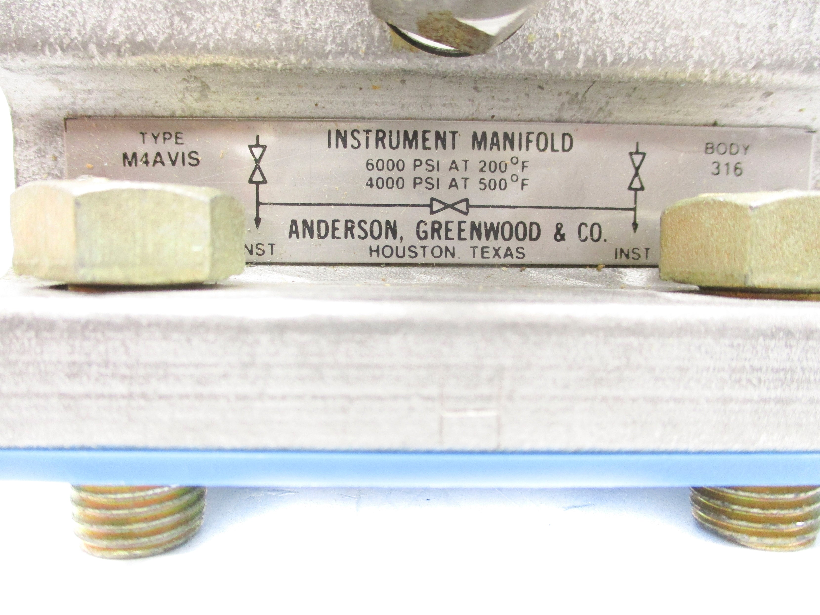 ANDERSON GREENWOOD M4AVIS 6000PSI NSNP