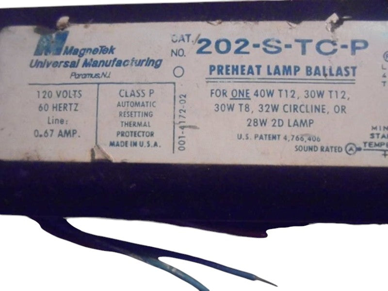 MAGNETIC UNIVERSAL 202-S-TC-P  UNMP