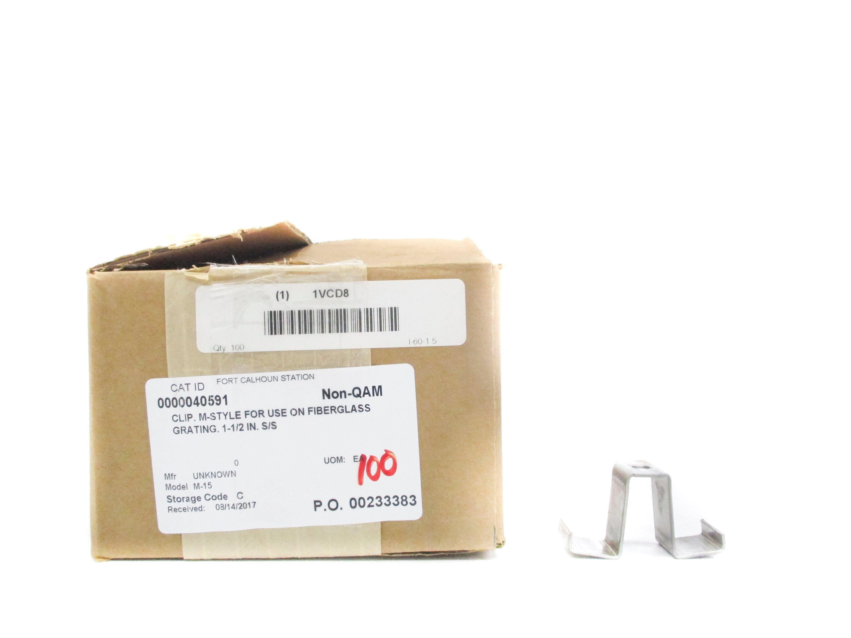 SPARE PART M-15 (PKG OF 100) NSMP