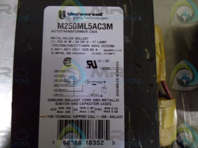 UNIVERSAL M250ML5AC3M"UNMP"