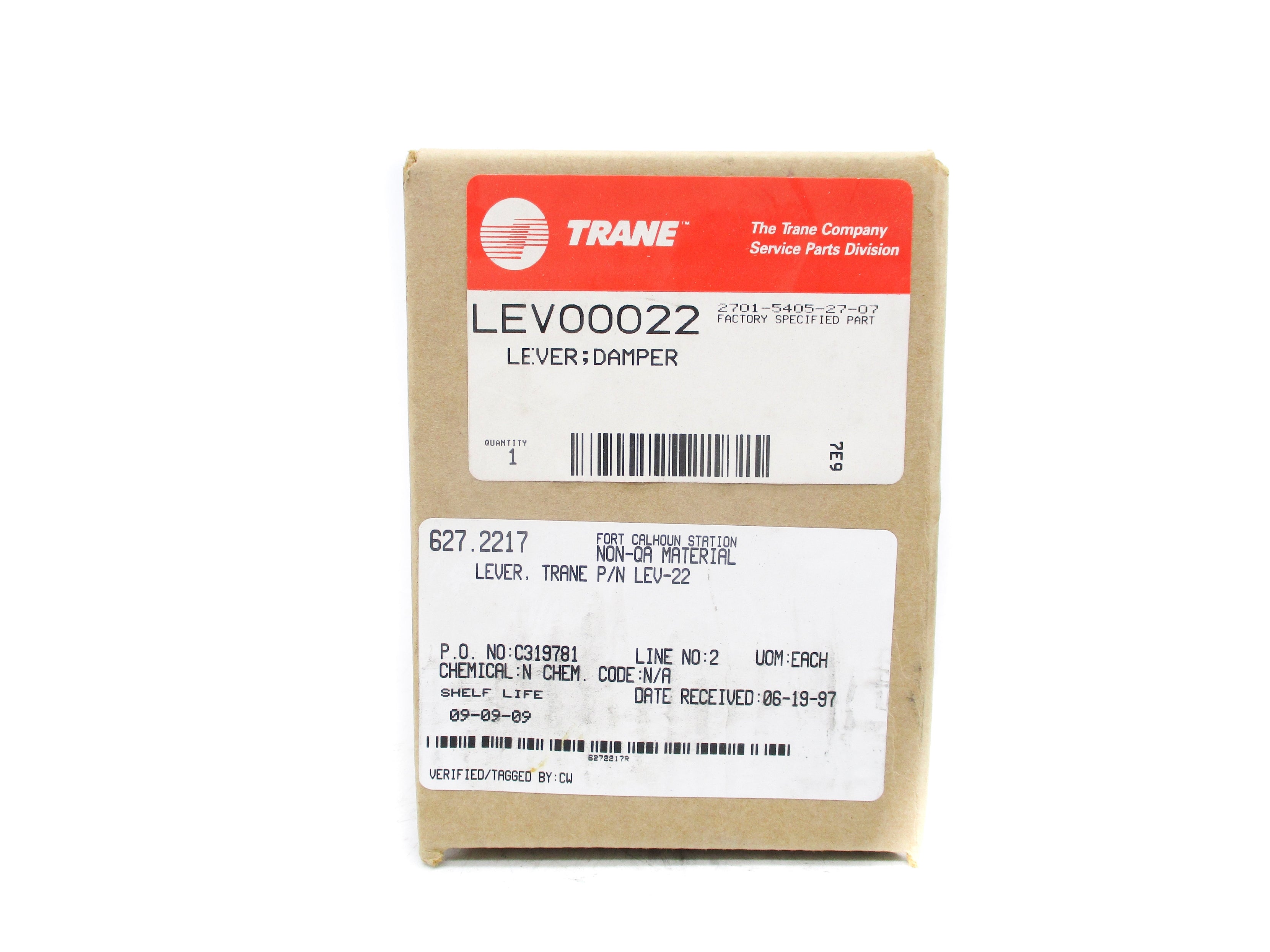TRANE LEV00022 NSFS