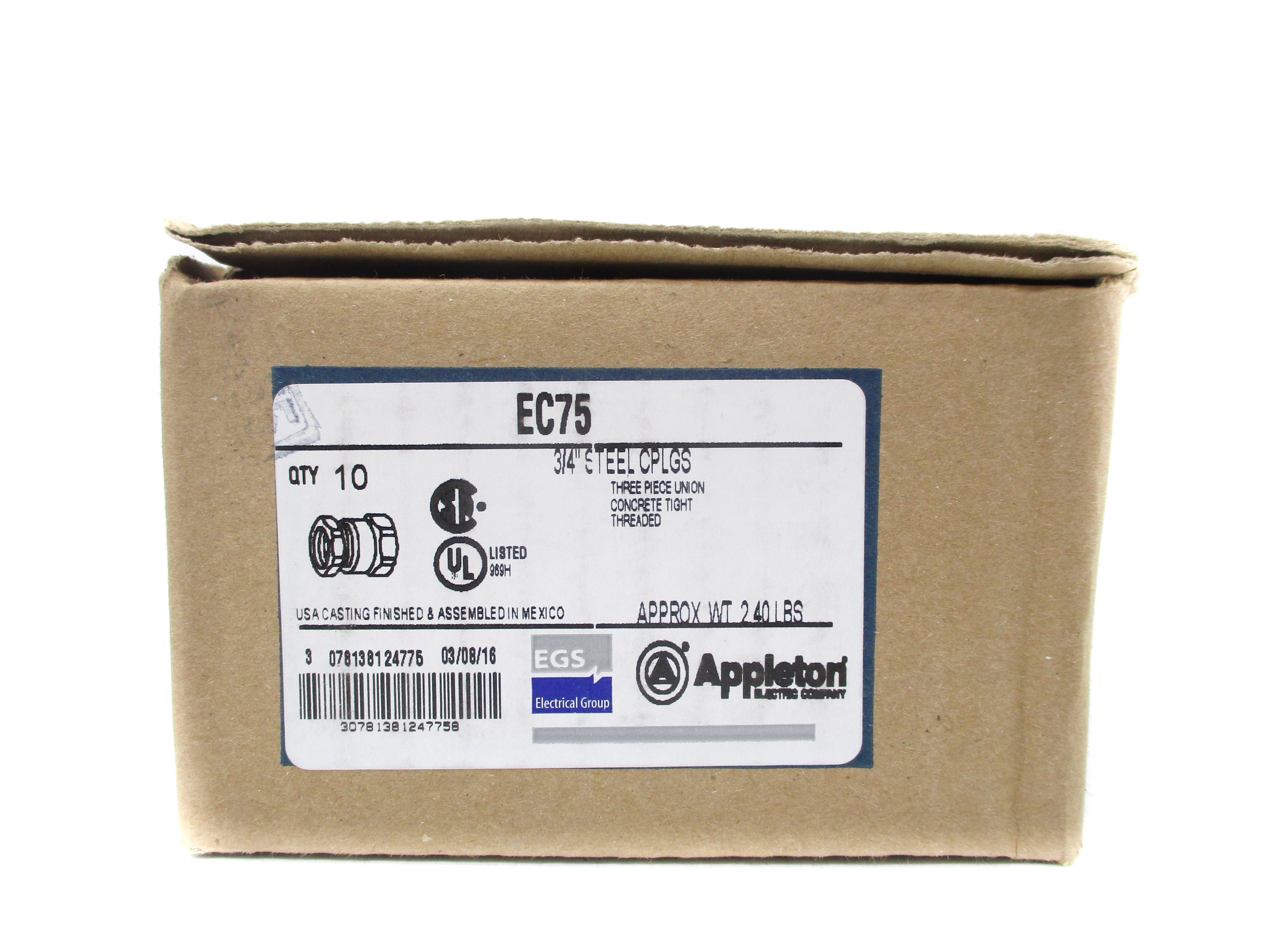 APPLETON EC75 (PKG OF 10) NSMP