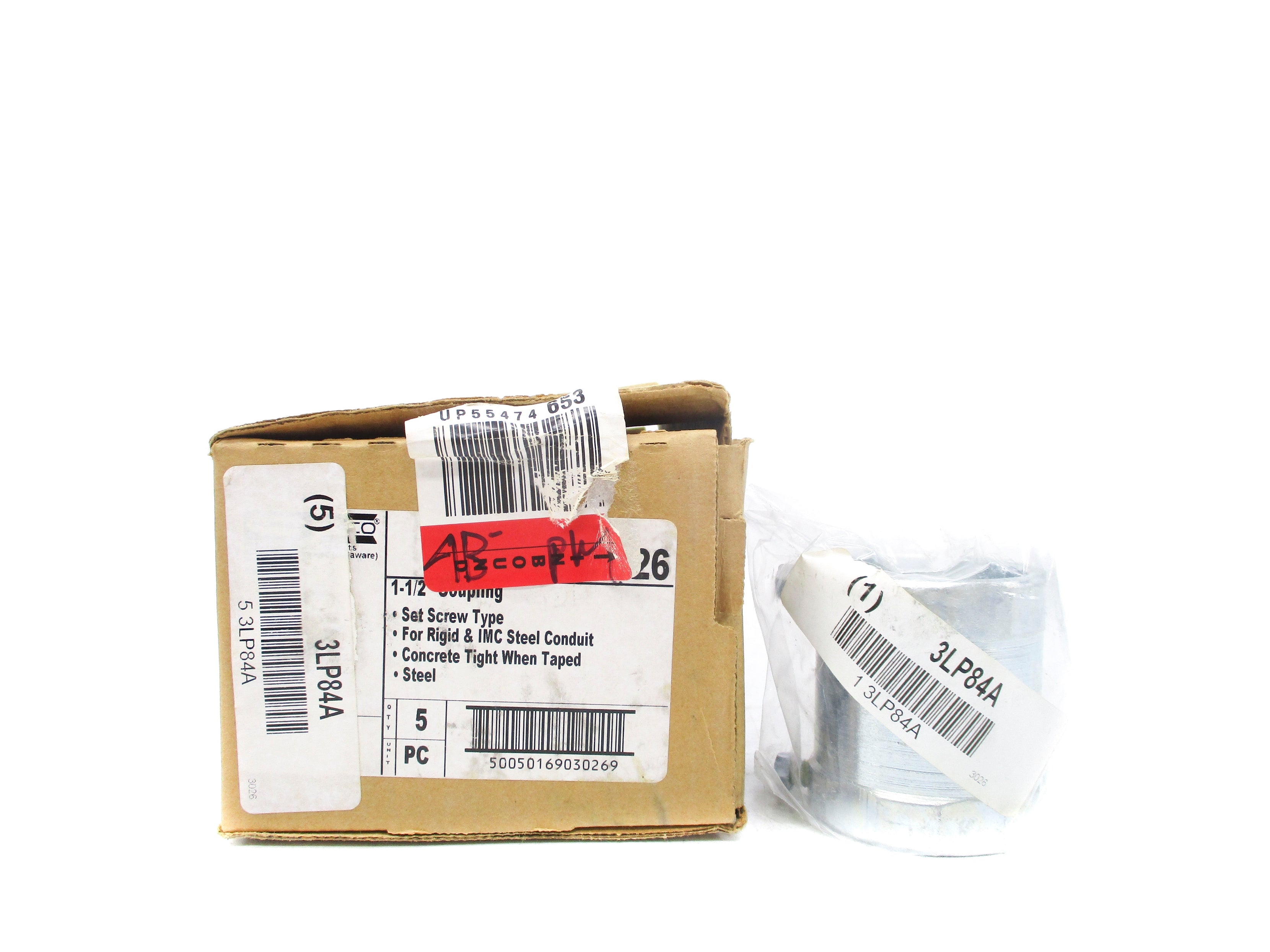COUPLING 3LP84 (PKG OF 5) NSMP