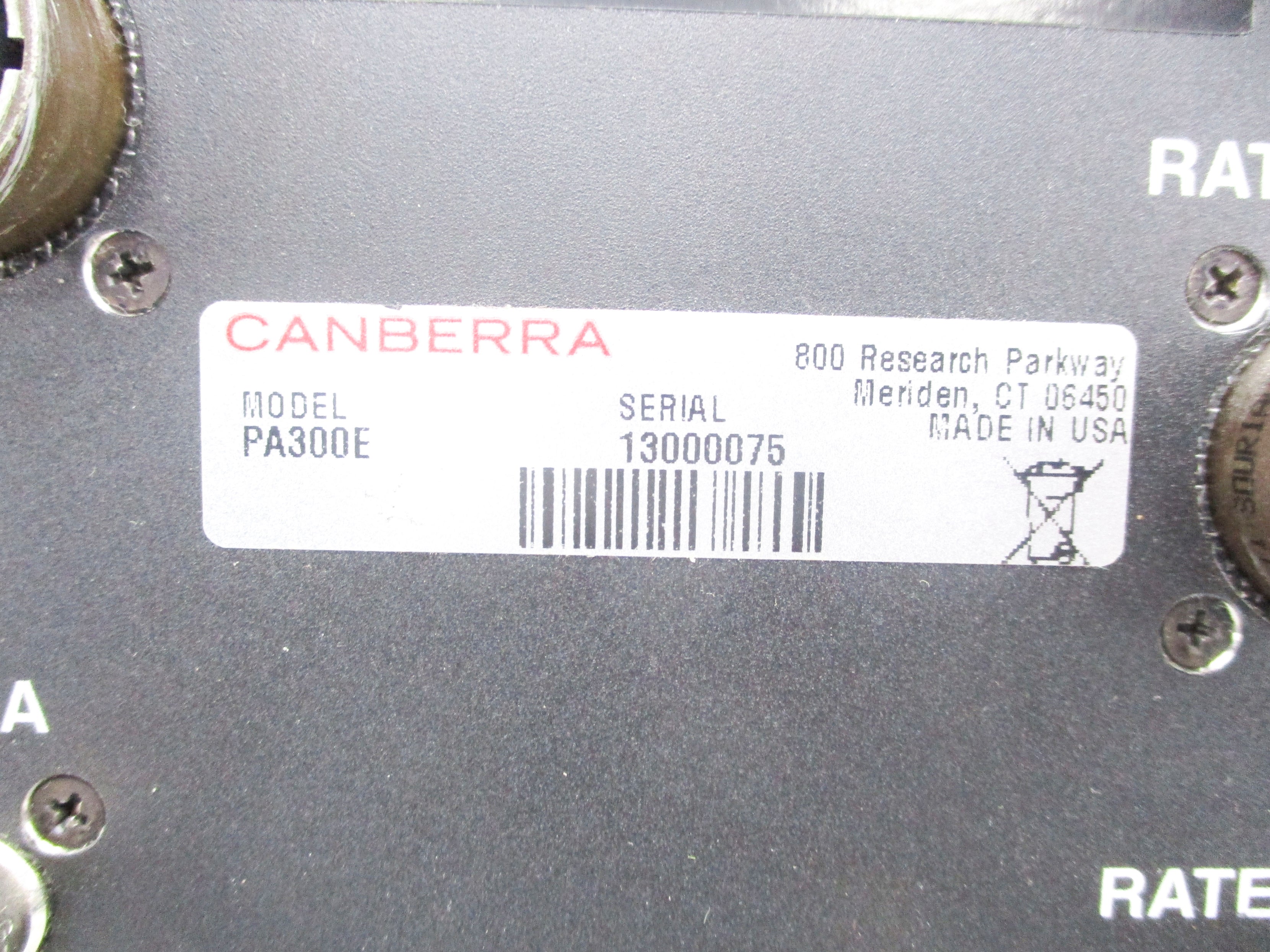 CANBERRA PA-300E UNMP