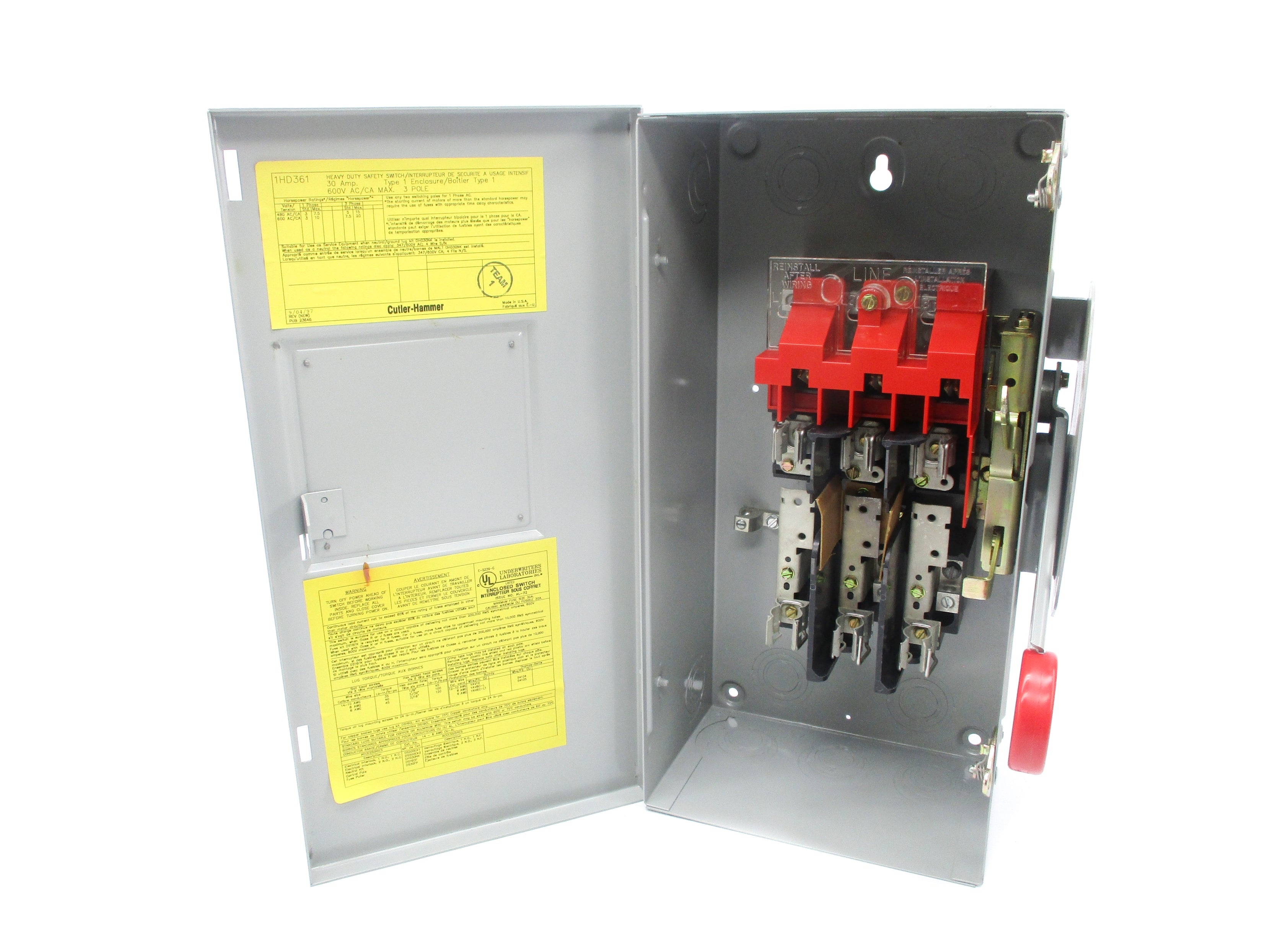 CUTLER HAMMER 1HD361 NSMP