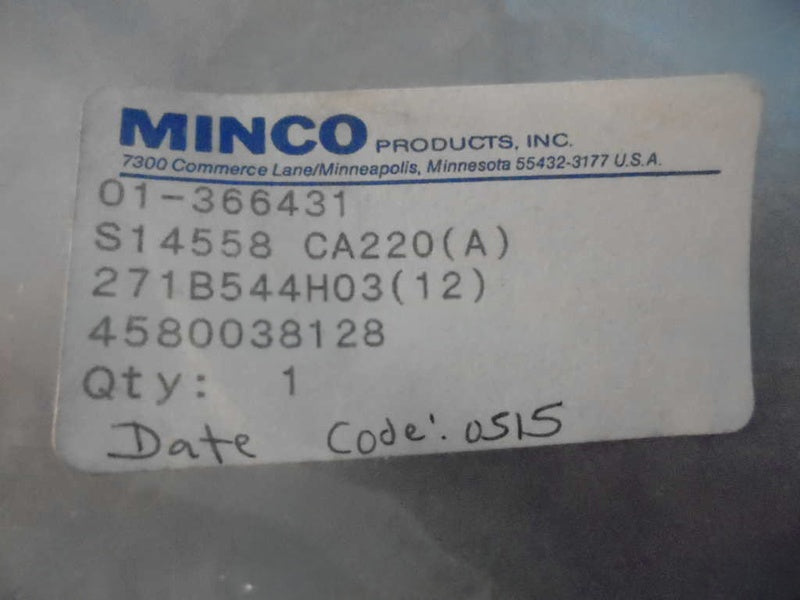 MINCO PRODUCTS 01-366431  NSNP
