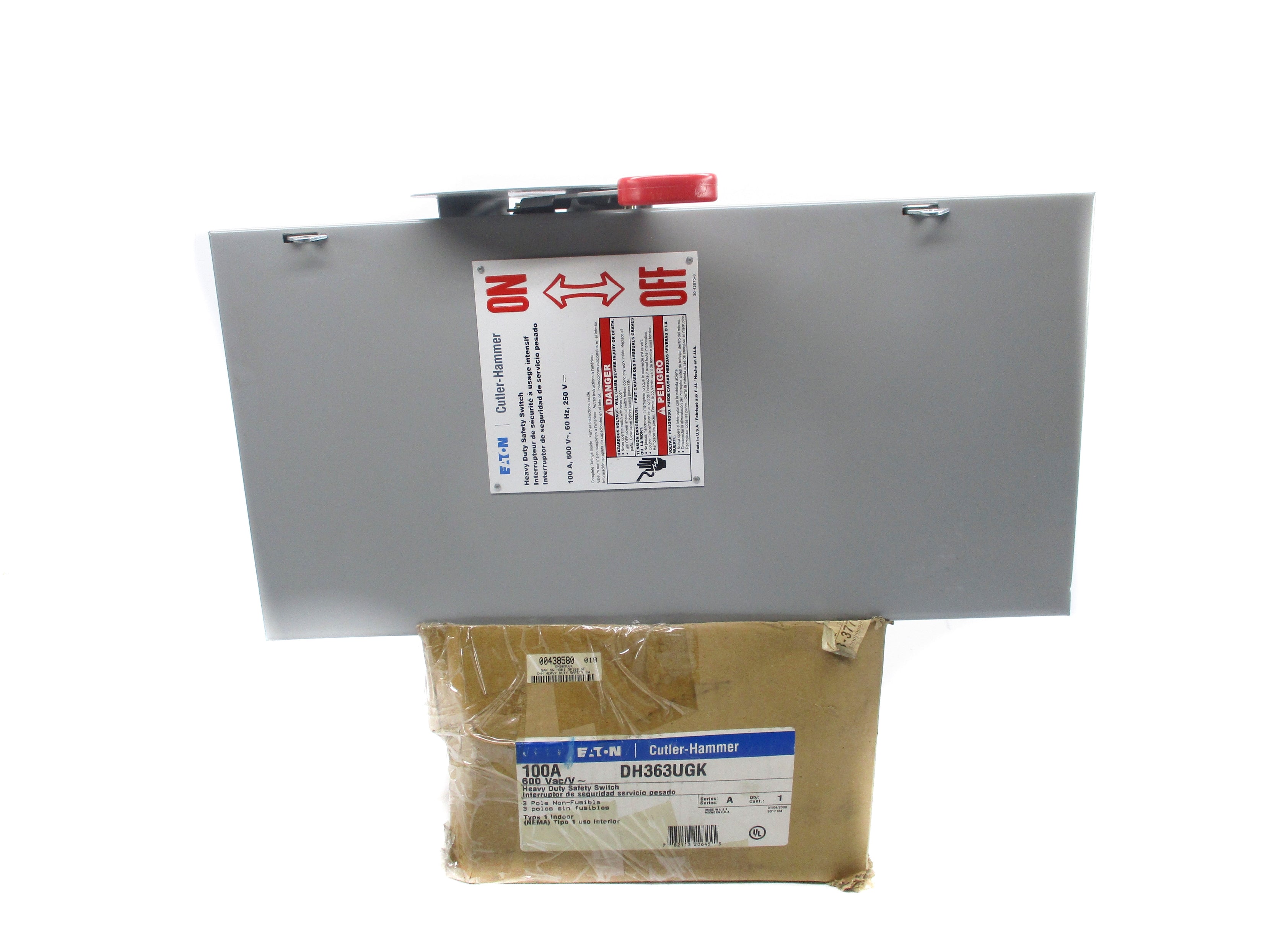 EATON DH363UGK SER. A 600VAC 100A NSMP