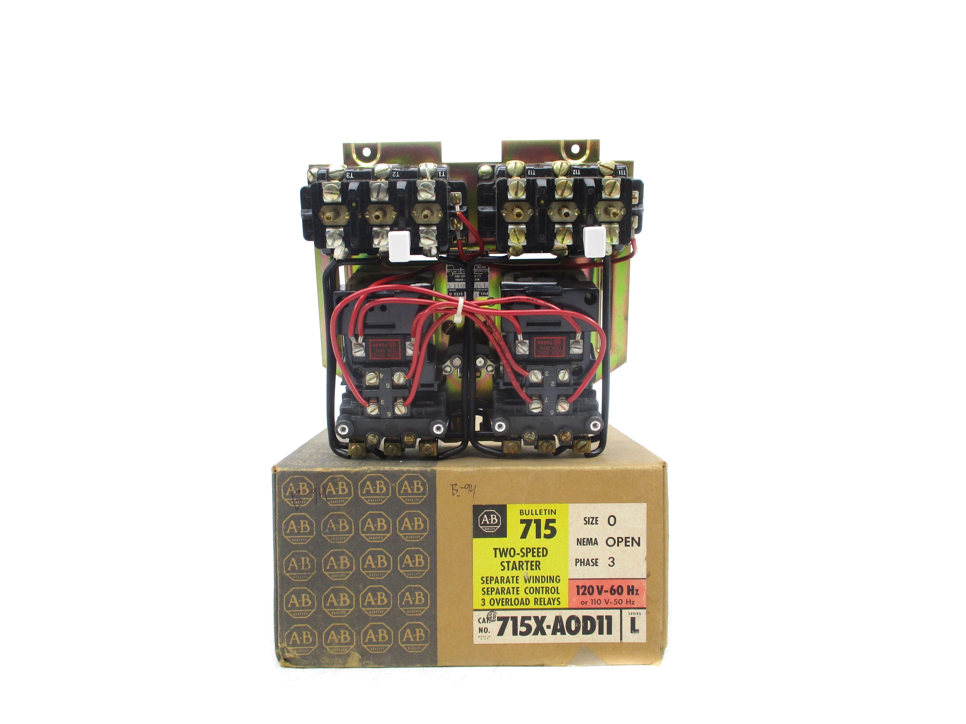 ALLEN BRADLEY 715X-AOD11 SER. L (BR/YL) NSMP