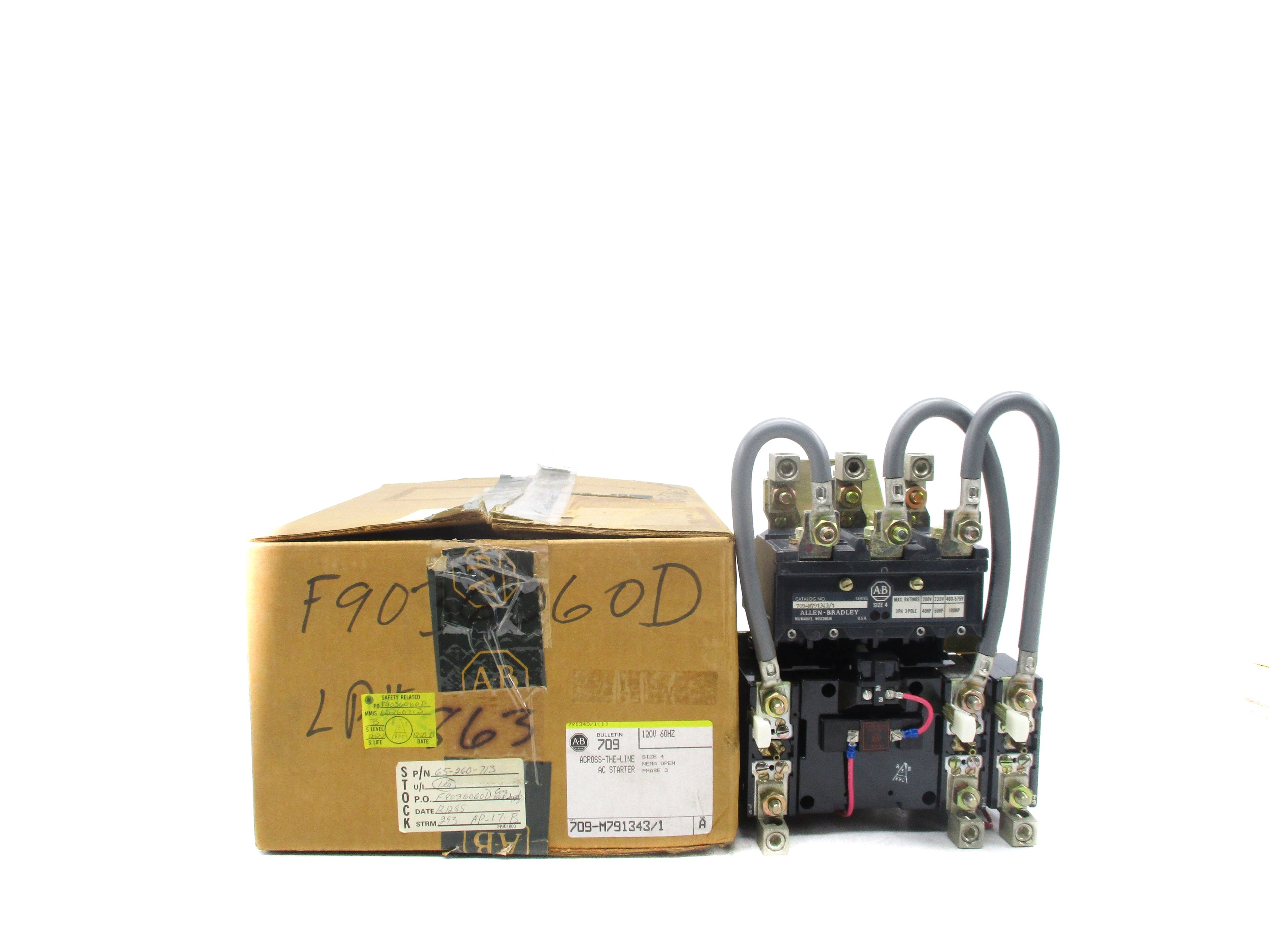 INDUSTRIAL SPARE PART 709-M791343/1 SER. A (BR/YL) NSMP