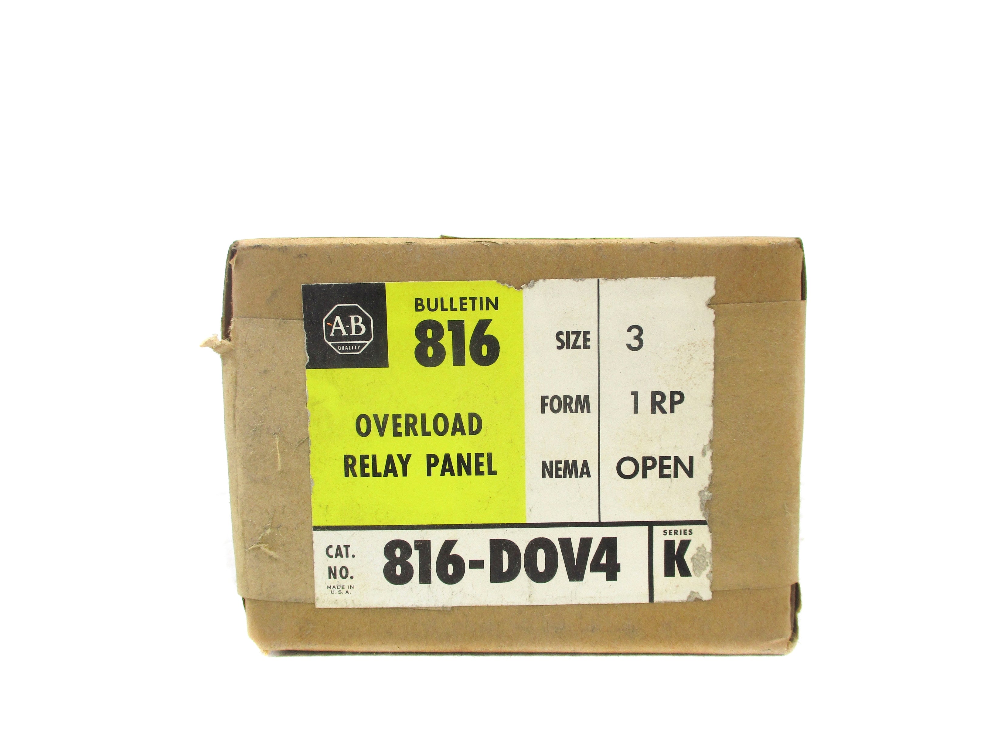 INDUSTRIAL SPARE PART 816-DOV4 SER. K (BR/YL) NSFS