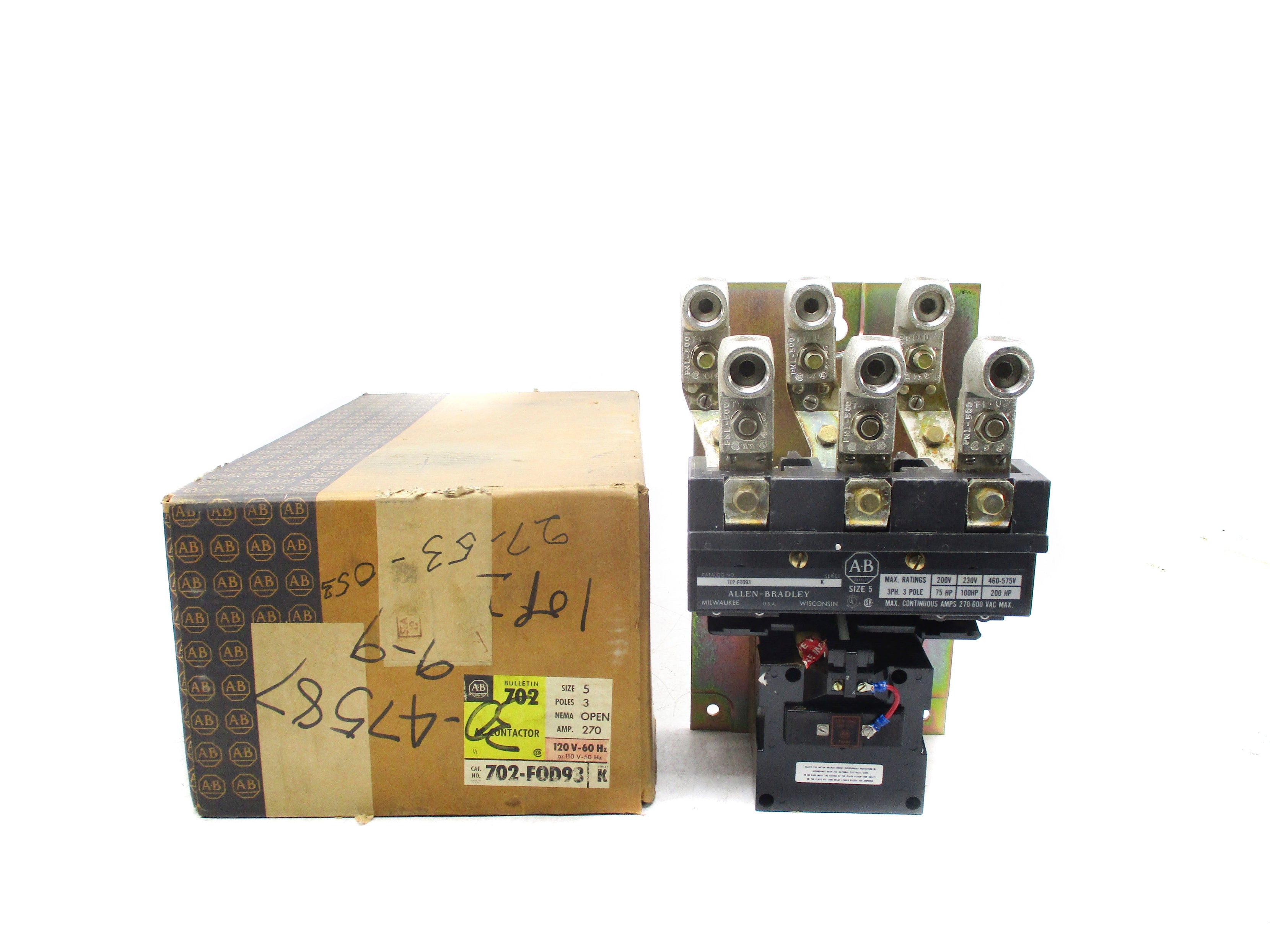 INDUSTRIAL SPARE PART 702-FOD93 SER. K 120V (BR/YL) NSMP