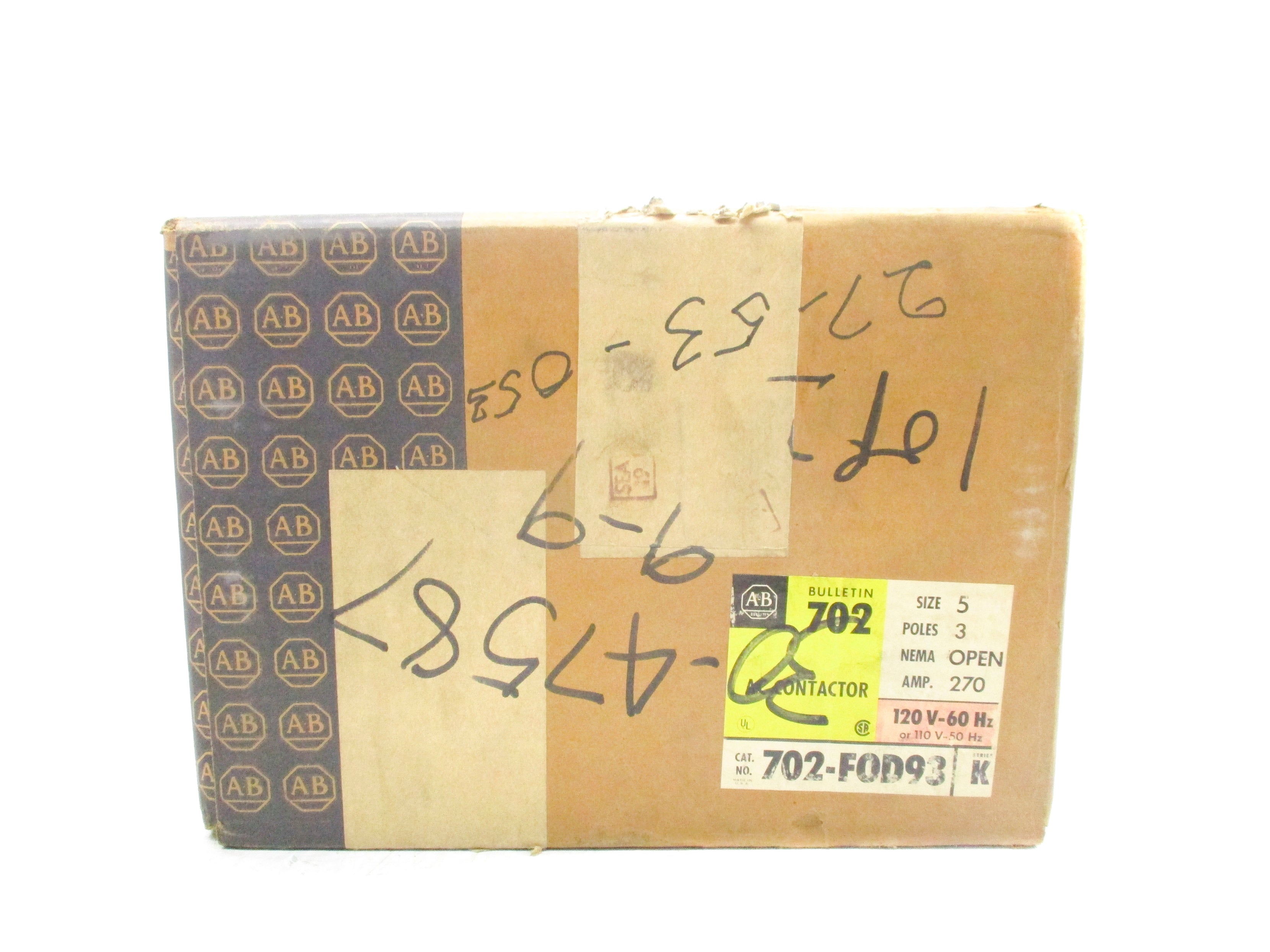 INDUSTRIAL SPARE PART 702-FOD93 SER. K 120V (BR/YL) NSMP