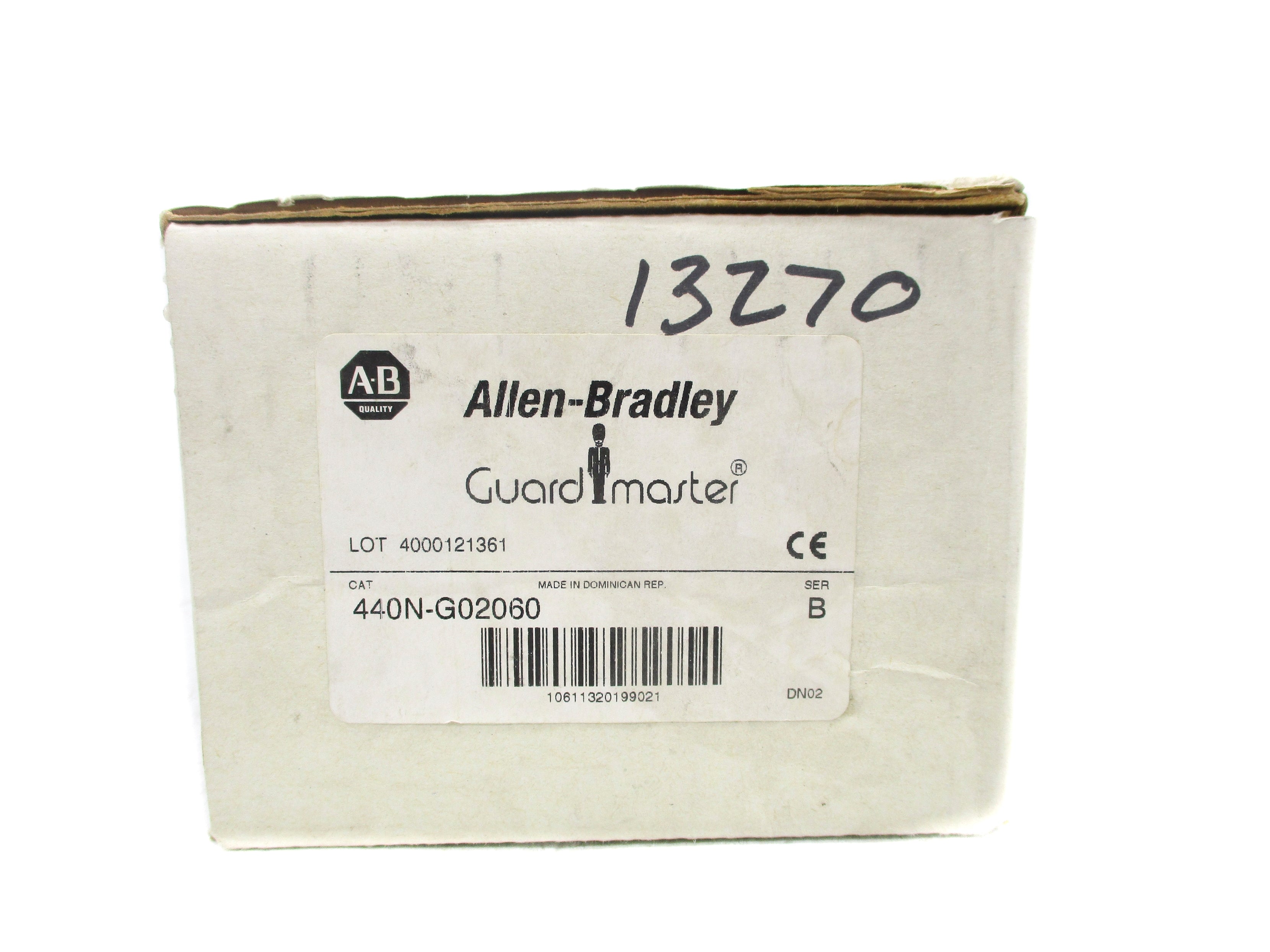 ALLEN BRADLEY 440N-G02060 SER. B (WH) NSMP