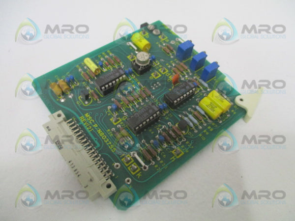 MSC 803755 PRE-AMP SENSOR BOARD  NSNP