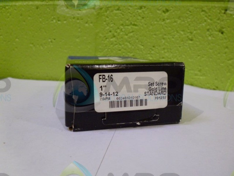 SEAL MASTER FB-16 SET SCREW * FACTORY SEAL *