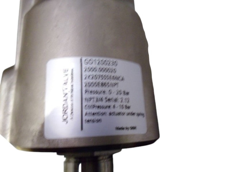 JORDAN VALVES G01200230 VALVE  NSMP