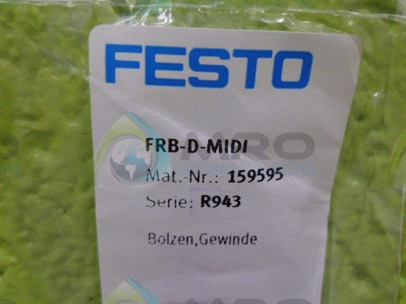 LOT OF 4 PACKS FESTO FRB-D-MIDI THREADED BOLT 2 PACK * NEW IN BAG *