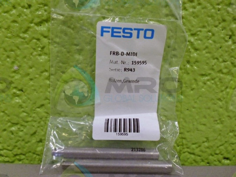 LOT OF 4 PACKS FESTO FRB-D-MIDI THREADED BOLT 2 PACK * NEW IN BAG *