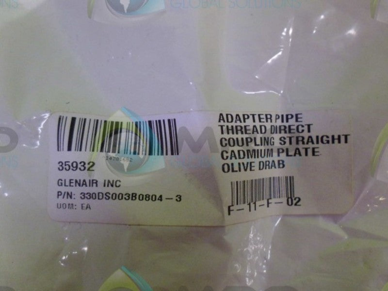 GLENAIR 330DS003B0804 * NEW IN BAG *