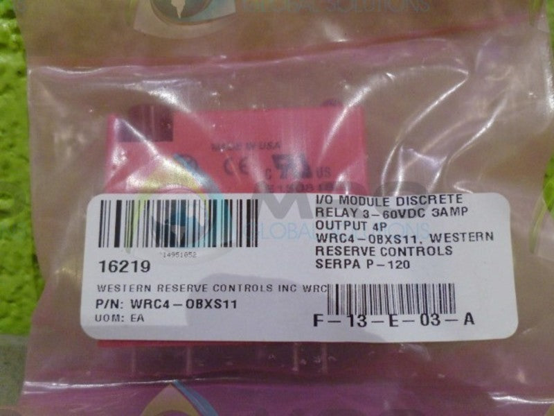 WESTERN RESERVE CONTROLS INC WRC4-OBXS11 * NEW IN BAG *