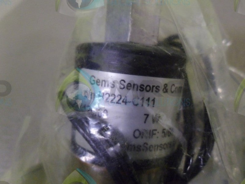 GEMS SENSORS & CONTROLS B2224-C111 SOLENOID VALVE * NEW IN BAG *