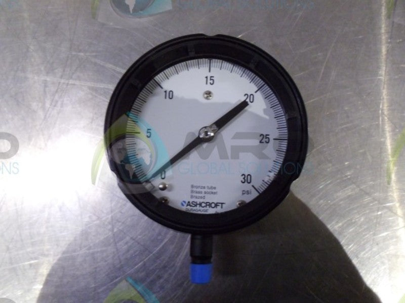 ASHCROFT 451279AS02L-30# DURAGAUGE 0-30 PSI  NSMP