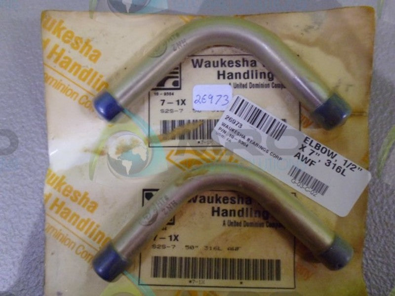 LOT OF 2 WAUKESHA 10-9304 1/2" ELBOW  * FACTORY SEAL *