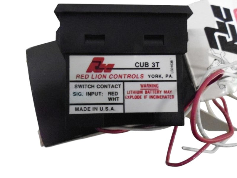 RED LION CONTROLS CUB3T200 MINIATURE ELECTRIC TIMER  NSMP