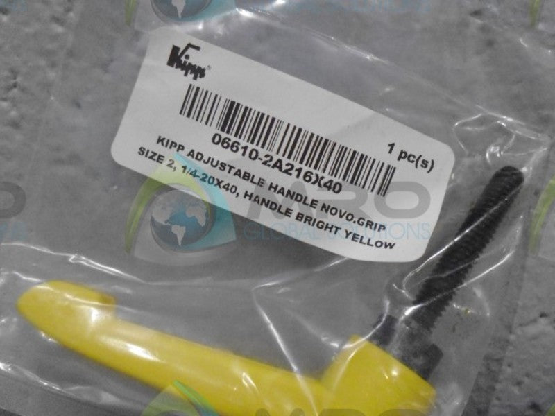KIPP 06610-2A216X40 (BRIGHT YELLOW) * NEW IN ORIGINAL PACKAGE *