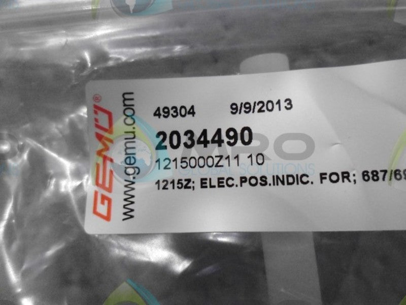 GEMU 2034490 POSITION INDICATOR * NEW IN ORIGINAL PACKAGE *