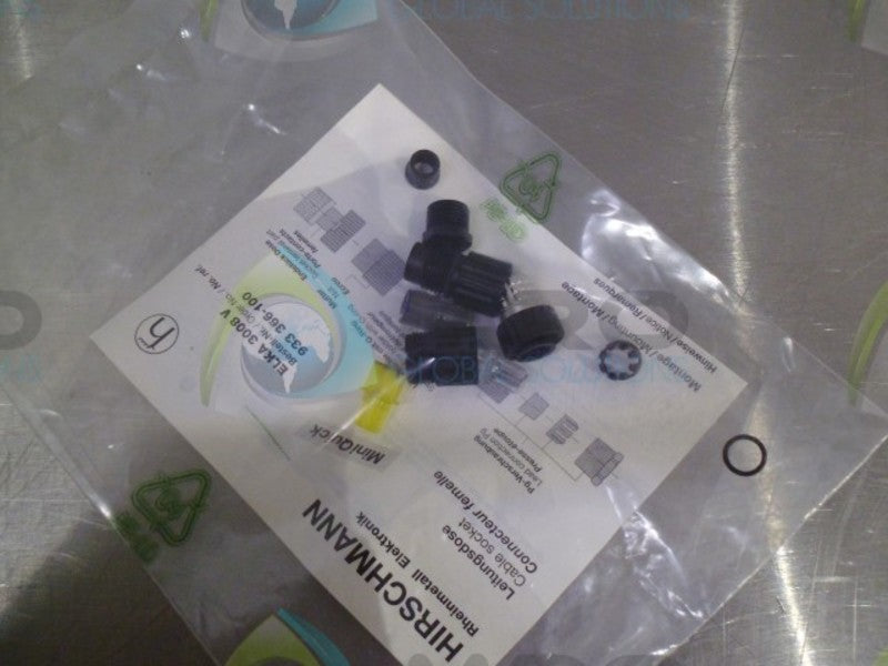 HIRSCHMANN 933-366-100 CABLE SOCKET * NEW IN FACTORY BAG *