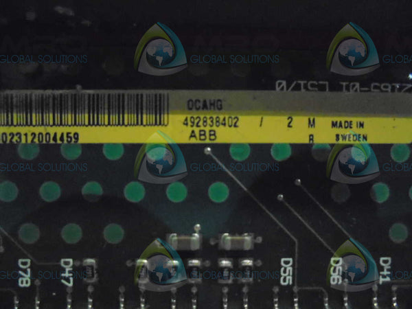 ABB 492838402 PC BOARD OCAHG  UNMP