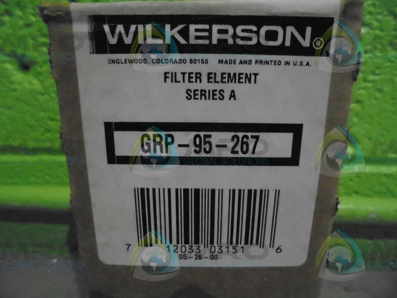 WILKERSON GRP-95-267 FILTER ELEMENT (LOT OF 2)  NSMP