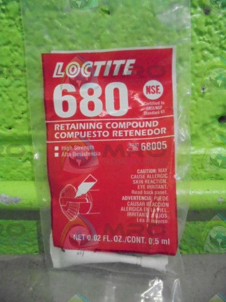 LOCTITE 60805 RETAINING COMPOUND  NSFS  LOT OF 5