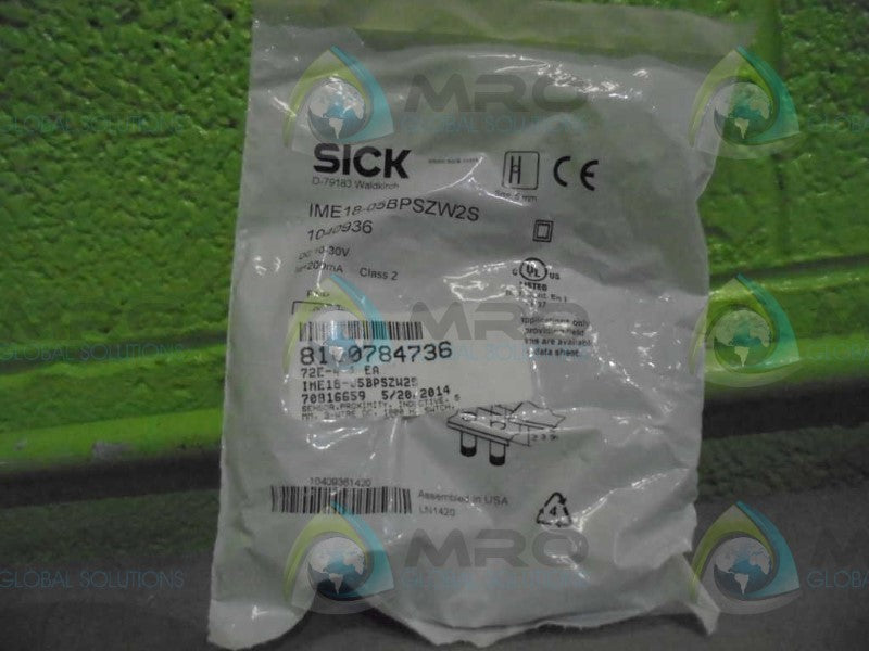 SICK IME18-05BPSZW2S PROXIMITY SENSOR  NSFS