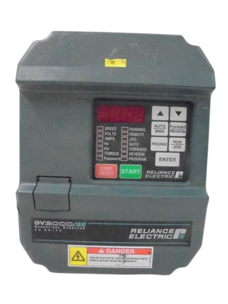 RELIANCE ELECTRIC 3V2160 AC DRIVE 3HP GV3000/SE  UNMP