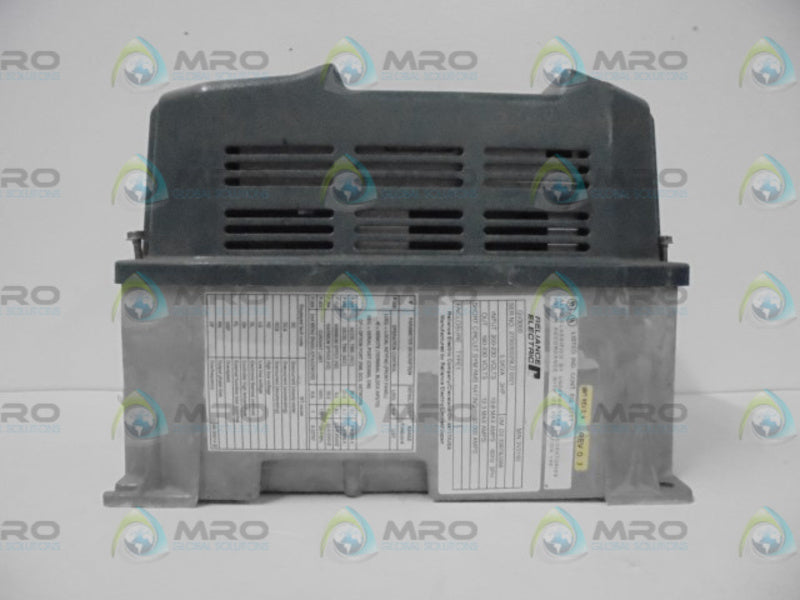 RELIANCE ELECTRIC 3V2160 AC DRIVE 3HP GV3000/SE  UNMP