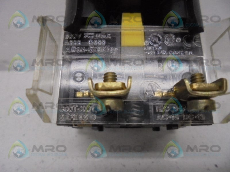 INDUSTRIAL SPARE PART 800T-KE SER T BLACK PUSH BUTTON  UNMP