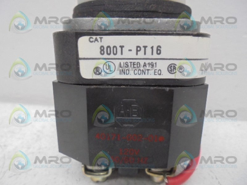 INDUSTRIAL SPARE PART 800T-PT16 SER. T UNMP