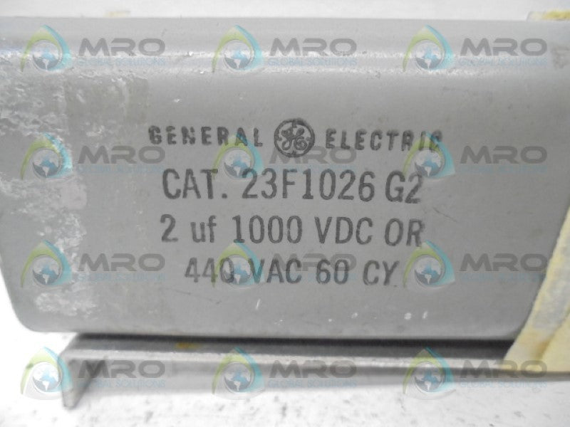 GENERAL ELECTRIC 23F1026G2 CAPACITOR  UNMP
