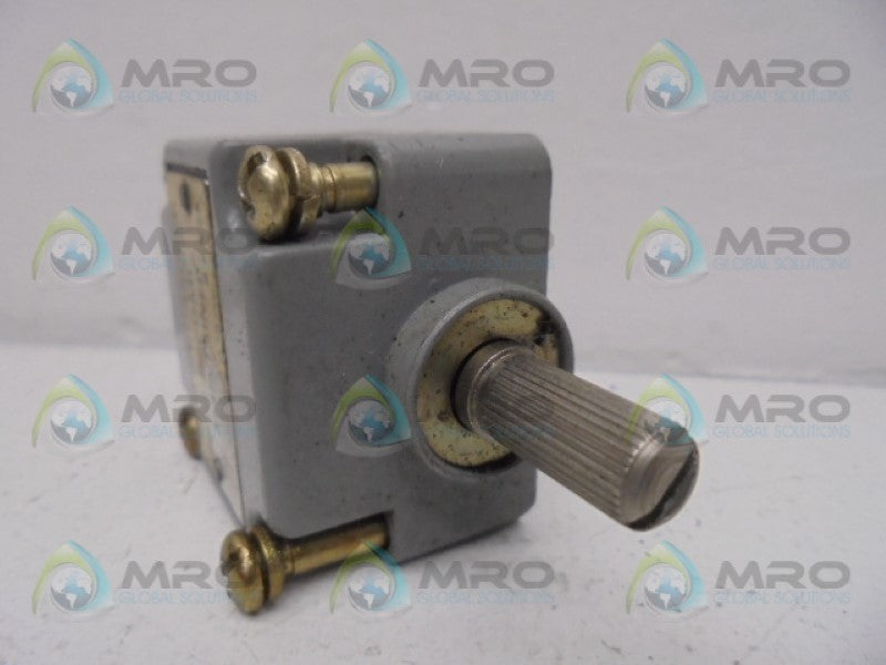 CUTLER HAMMER E50DMI POSITION LIMIT SWITCH HEAD  UNMP