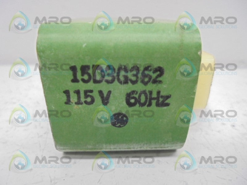 GENERAL ELECTRIC 15D3G362 COIL 115V  UNMP